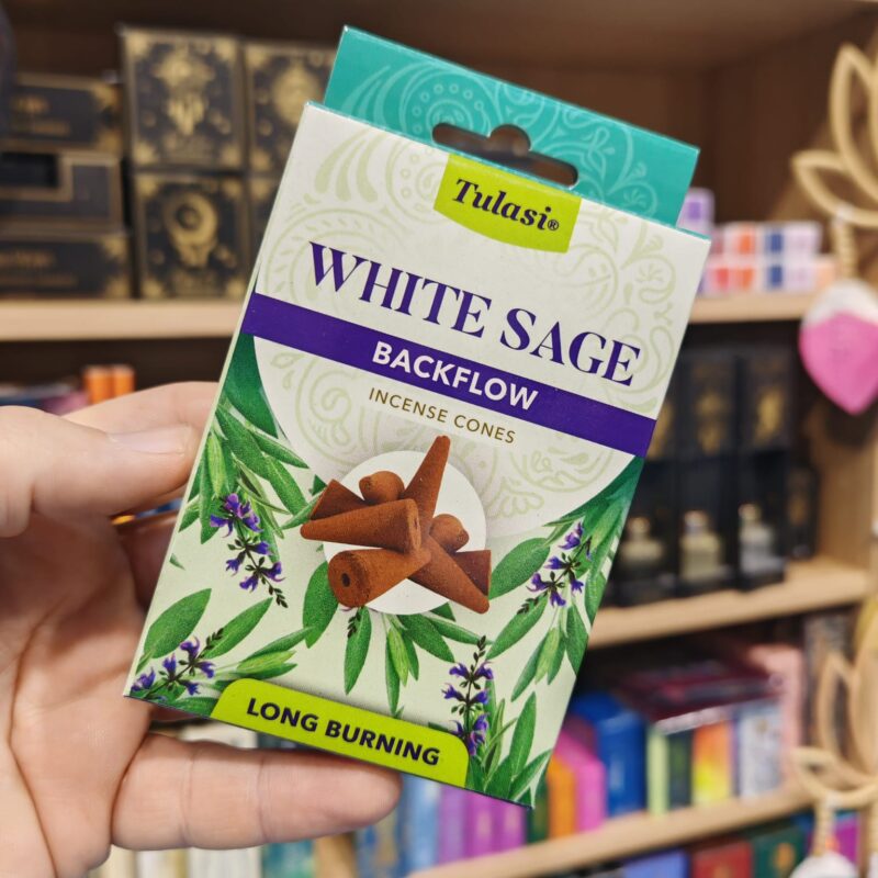 Conos de Reflujo Aroma Salvia Blanca