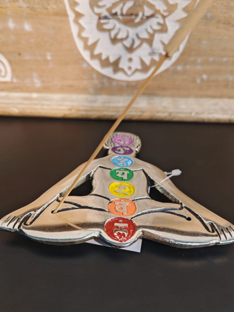 Incensario Metálico 7 Chakras