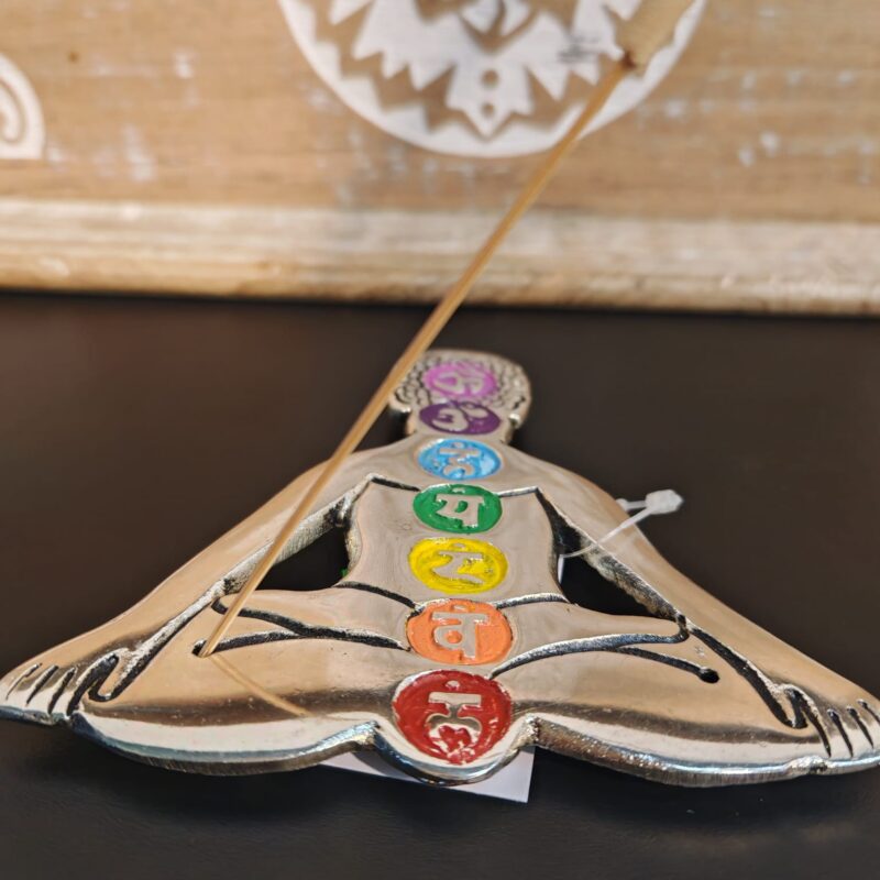 Incensario Metálico 7 Chakras