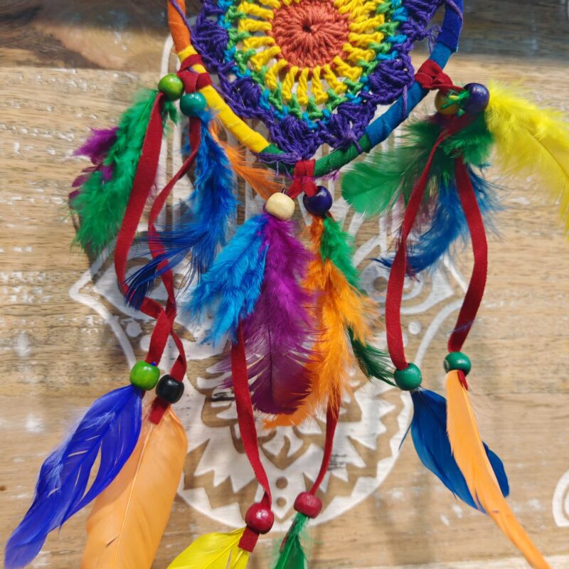 Atrapasueños Corazón Multicolor