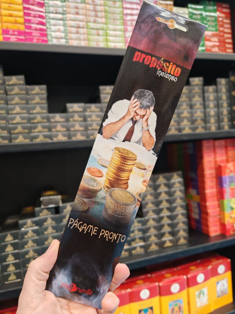 Incienso de Propósito Págame Pronto