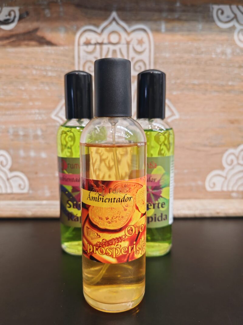 Aromatizador Esotérico 100 ml Oro y Prosperidad