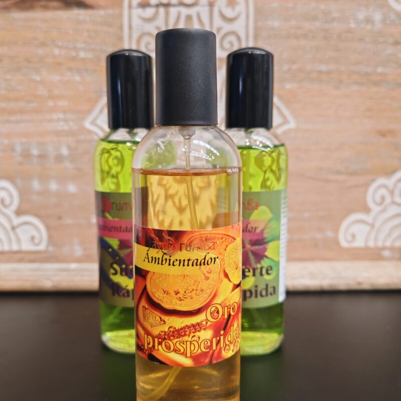 Aromatizador Esotérico 100 ml Oro y Prosperidad