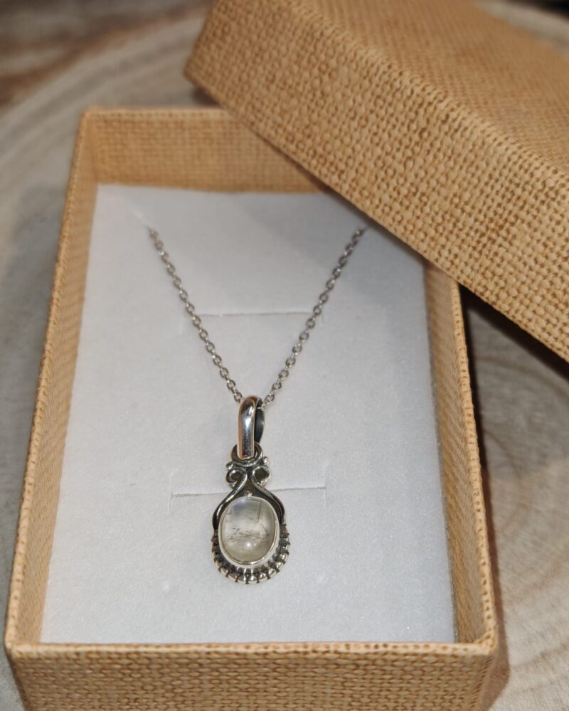 Colgante de Plata Piedra Luna