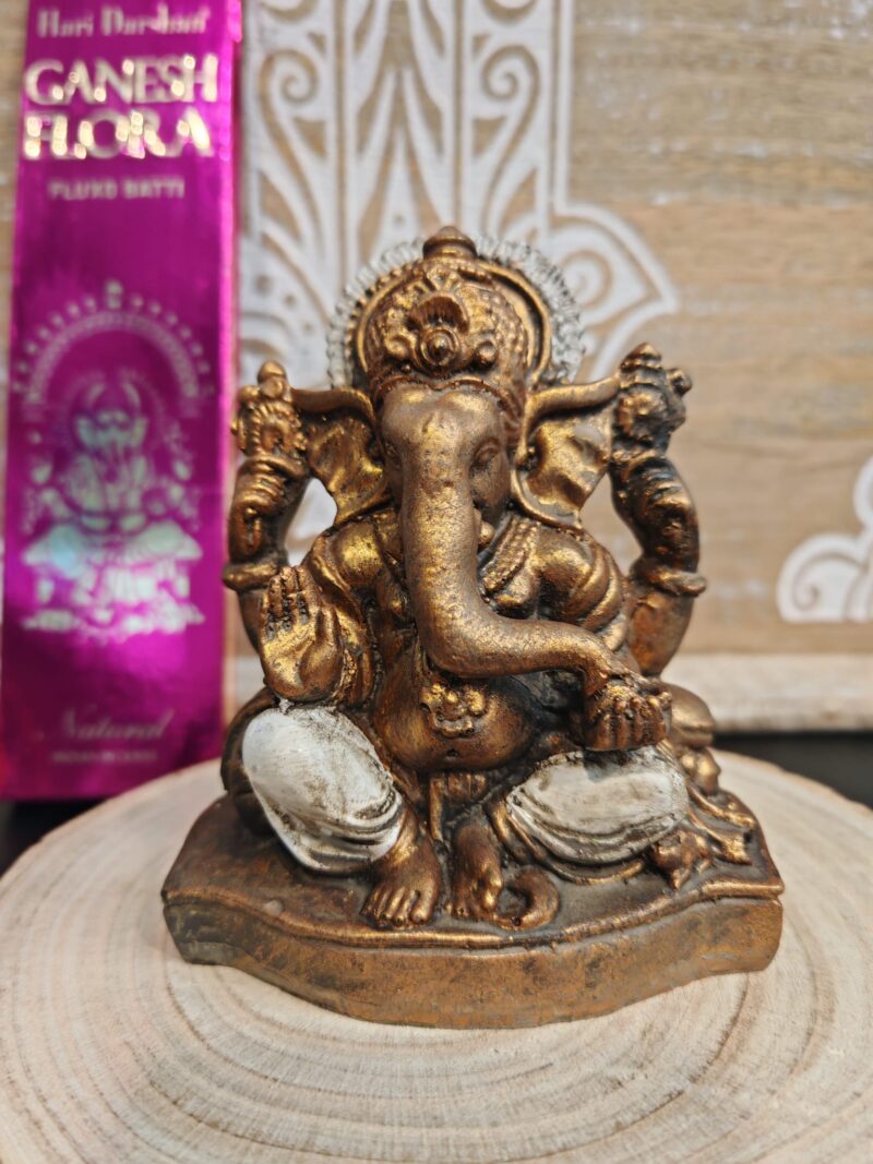 Ganesha Mediana Cobre/Blanco