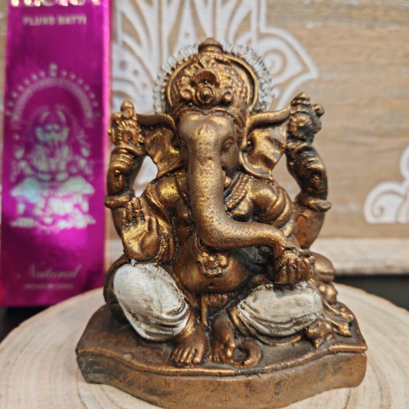 Ganesha Mediana Cobre/Blanco