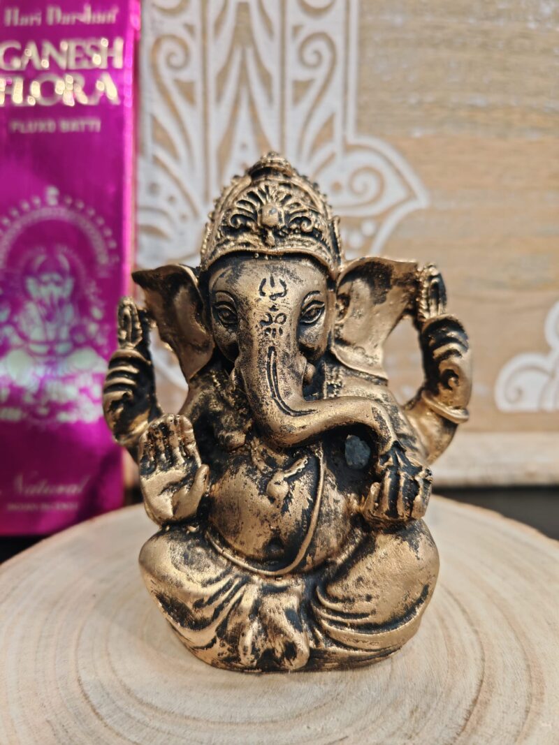 Ganesha Dorada 11cm
