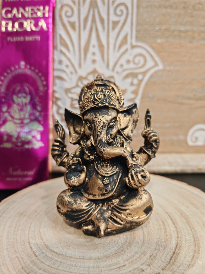 Ganesha Dorada 9cm