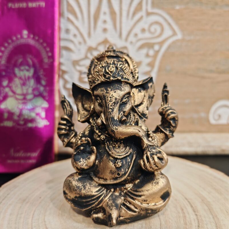 Ganesha Dorada 9cm