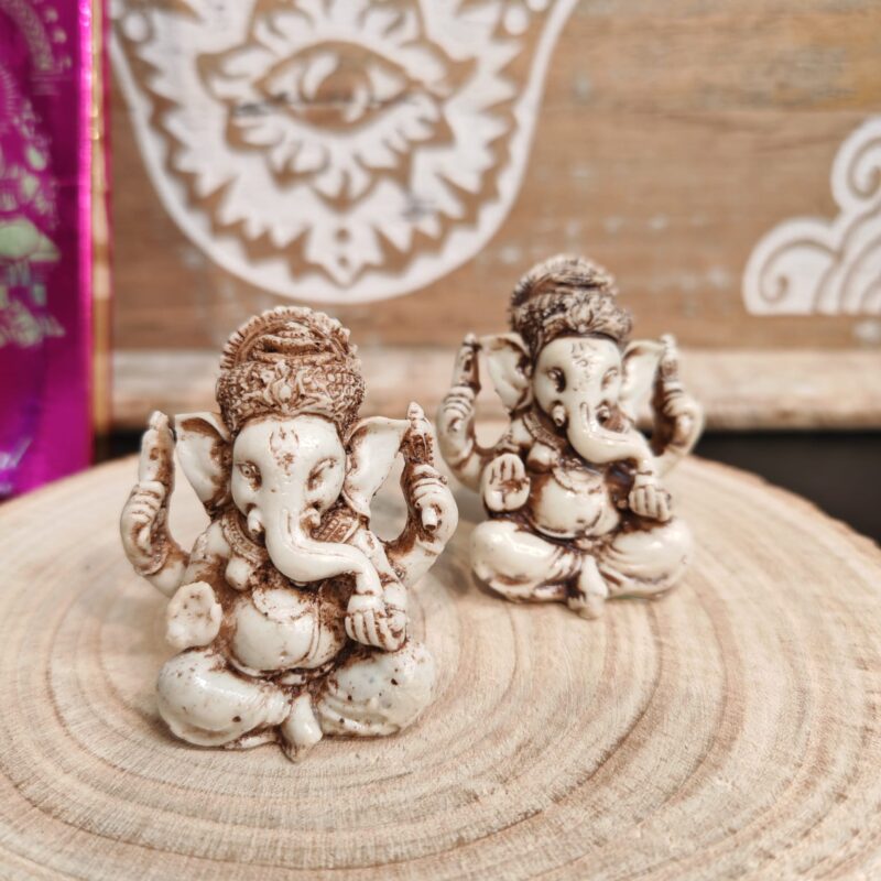 Ganesha Mini Marfil 5cm