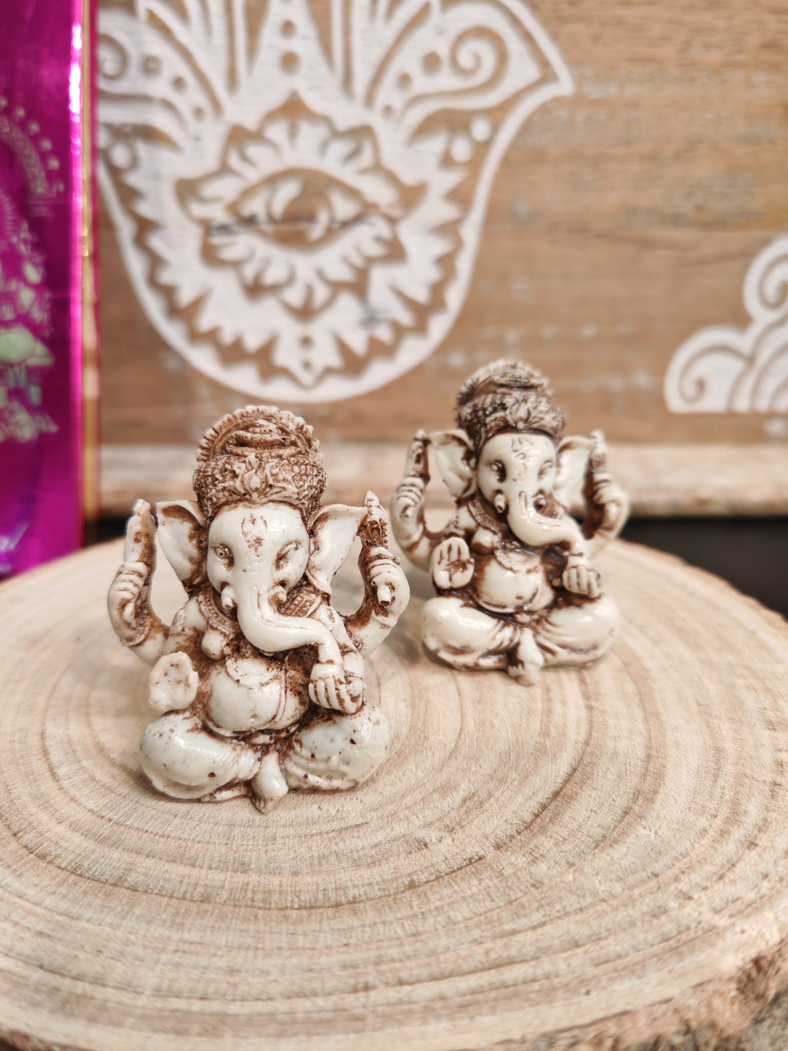 Ganesha Mini Marfil 5cm