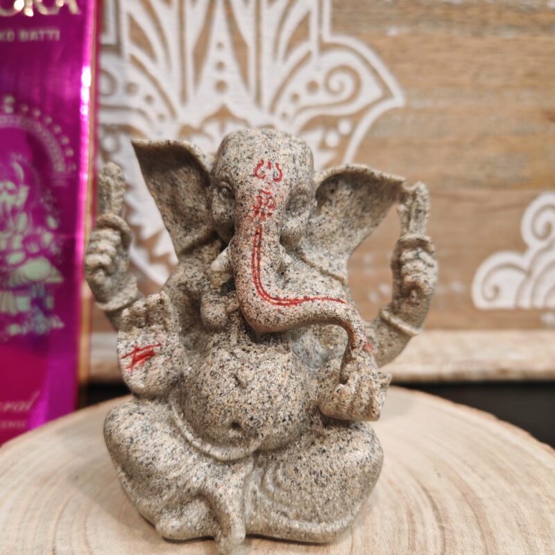 Ganesha Color Piedra 9cm