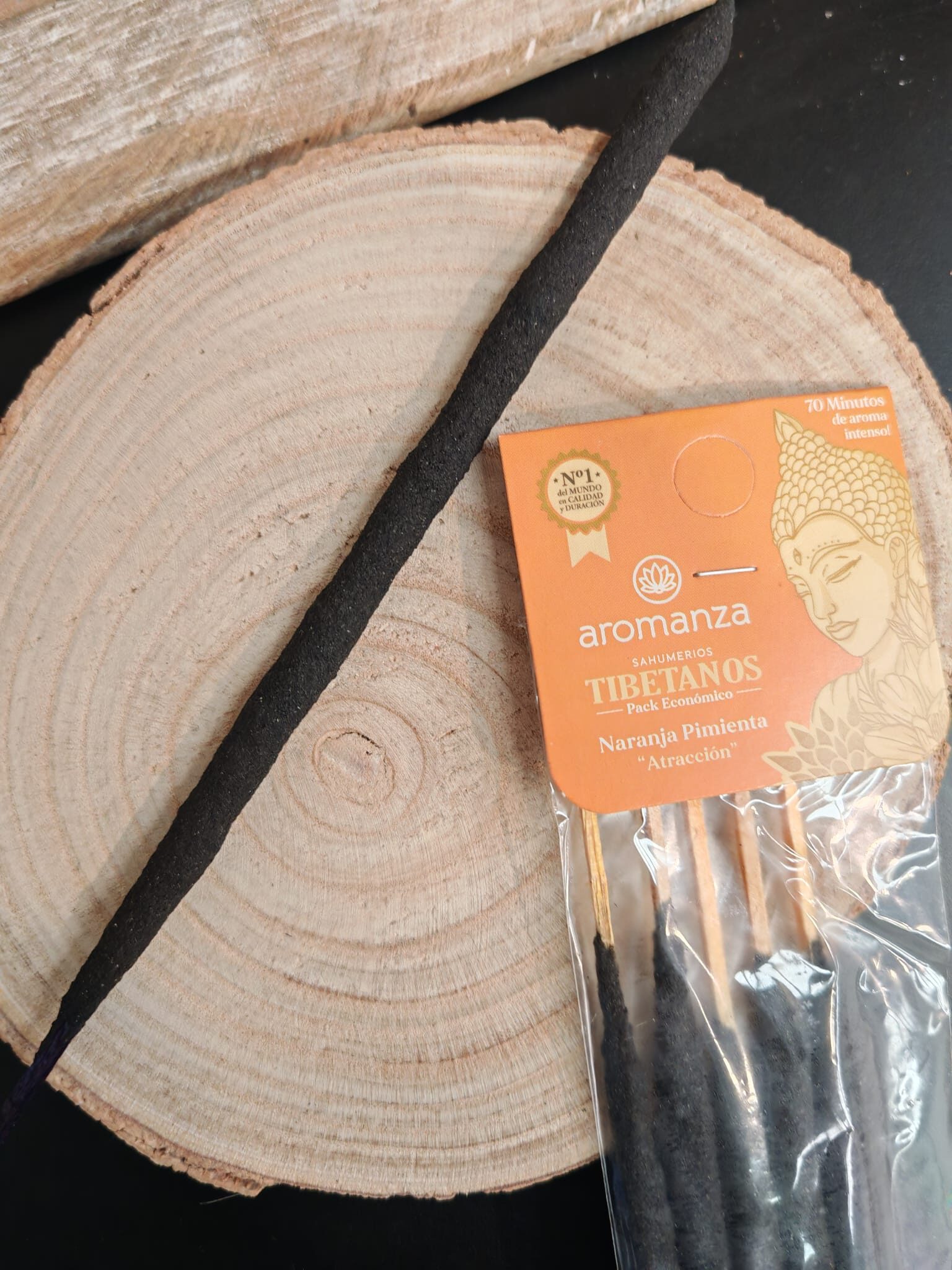 Sahumerios Aromanza Naranja y Pimienta