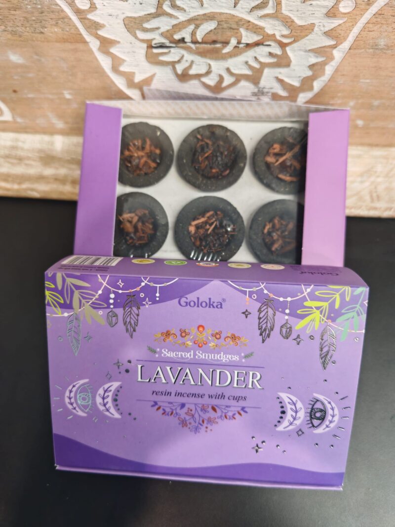 Carboncillos Goloka con Resina (Lavanda)