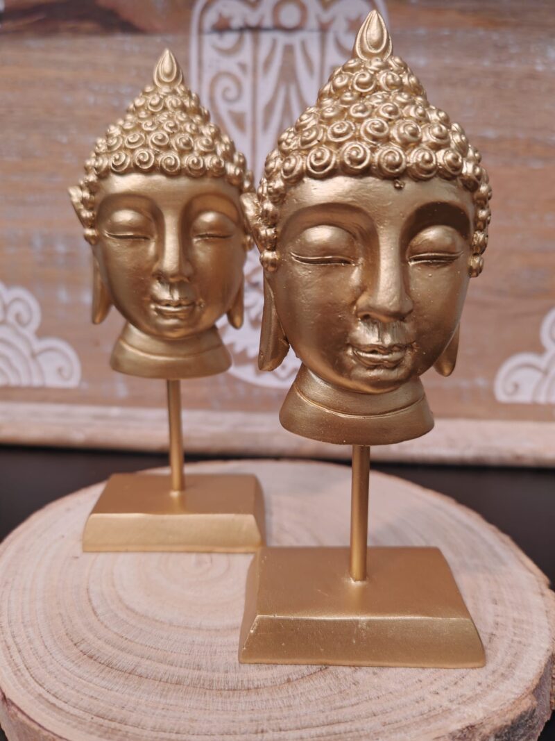 Busto Buda Dorado