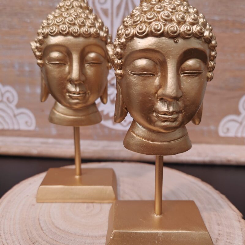 Busto Buda Dorado
