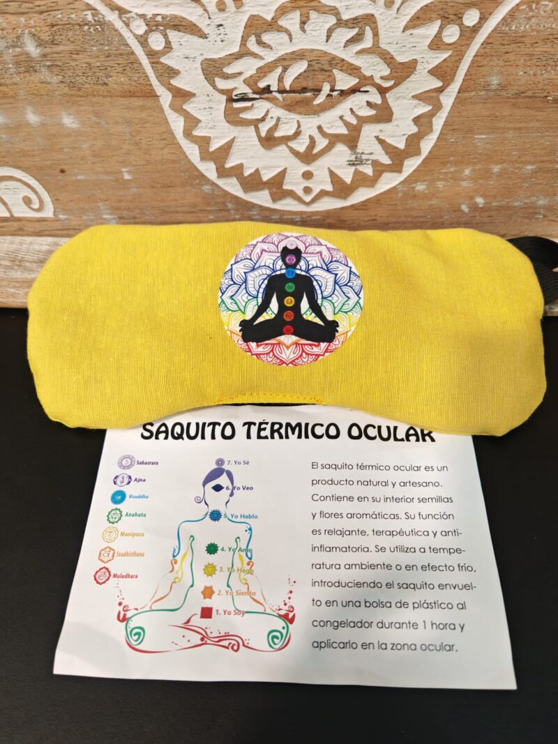 Saquito Térmico Ocular Amarillo