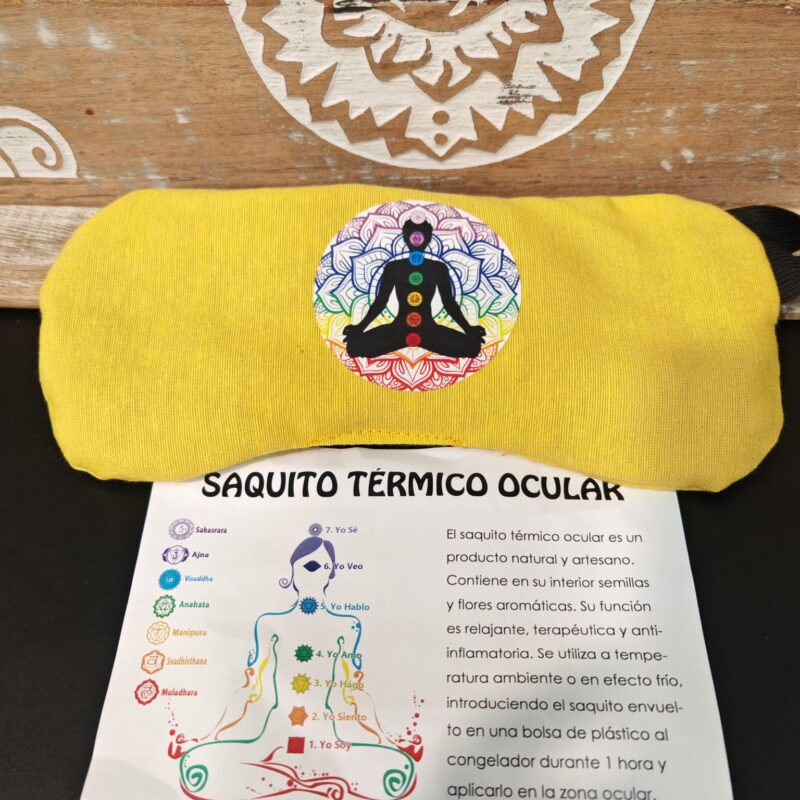 Saquito Térmico Ocular Amarillo