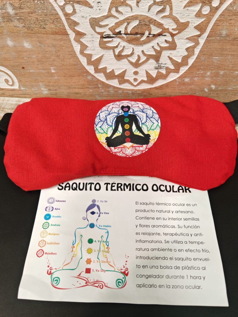 Saquito Térmico Ocular Rojo