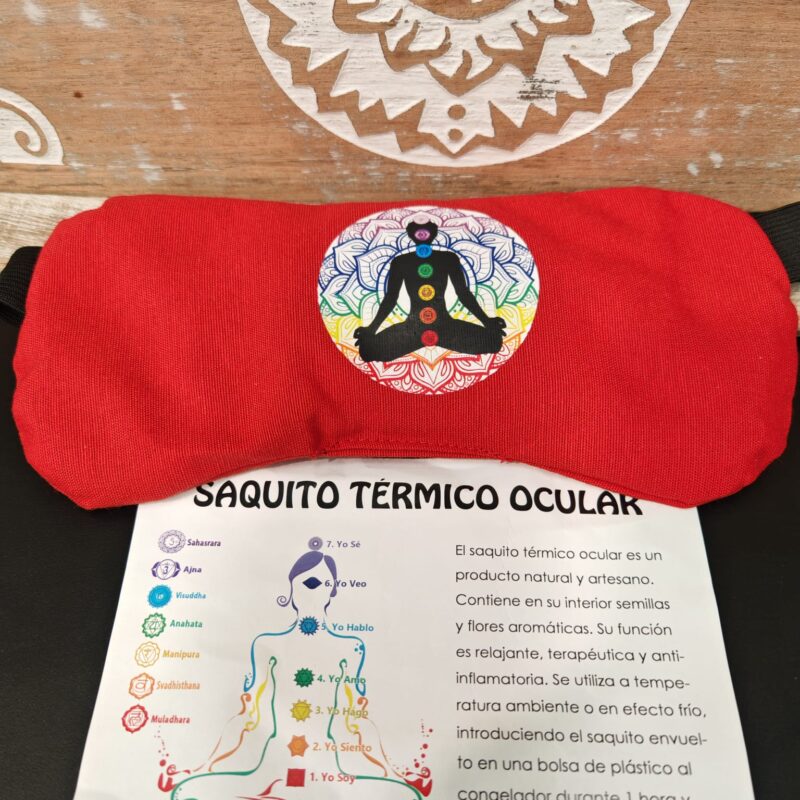 Saquito Térmico Ocular Rojo