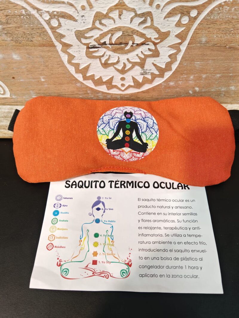 Saquito Térmico Ocular Naranja