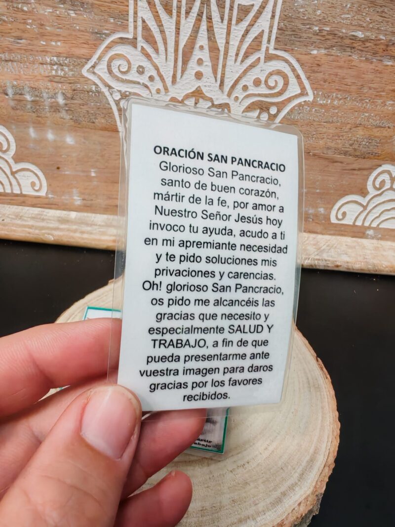 Oración San Pancracio - Imagen 2