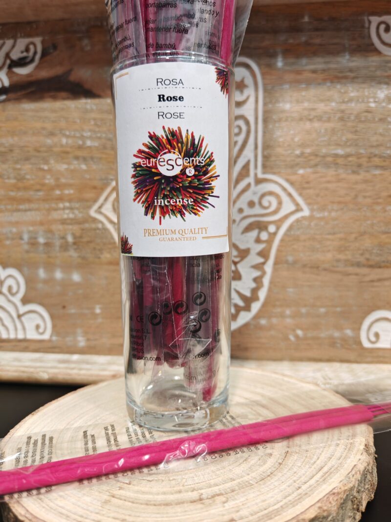 Incienso a Granel (Pack de 3 Varillas) Aroma Rosas