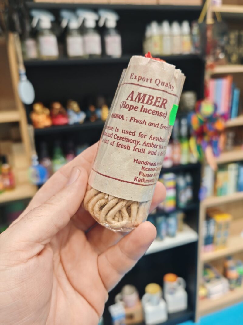 Incienso en Cuerda Nepali Ambar