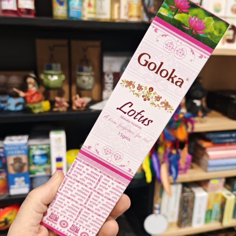 Goloka Incienso Flor de Loto