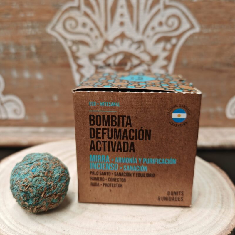 Bombitas Defumación 8 unidades Mirra-Incienso Sagrada Madre