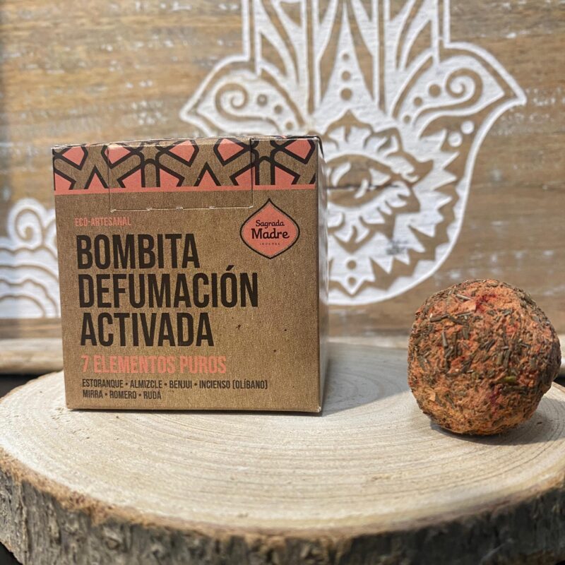 Bombitas Defumación 8 unidades 7 Elementos Puros Sagrada Madre