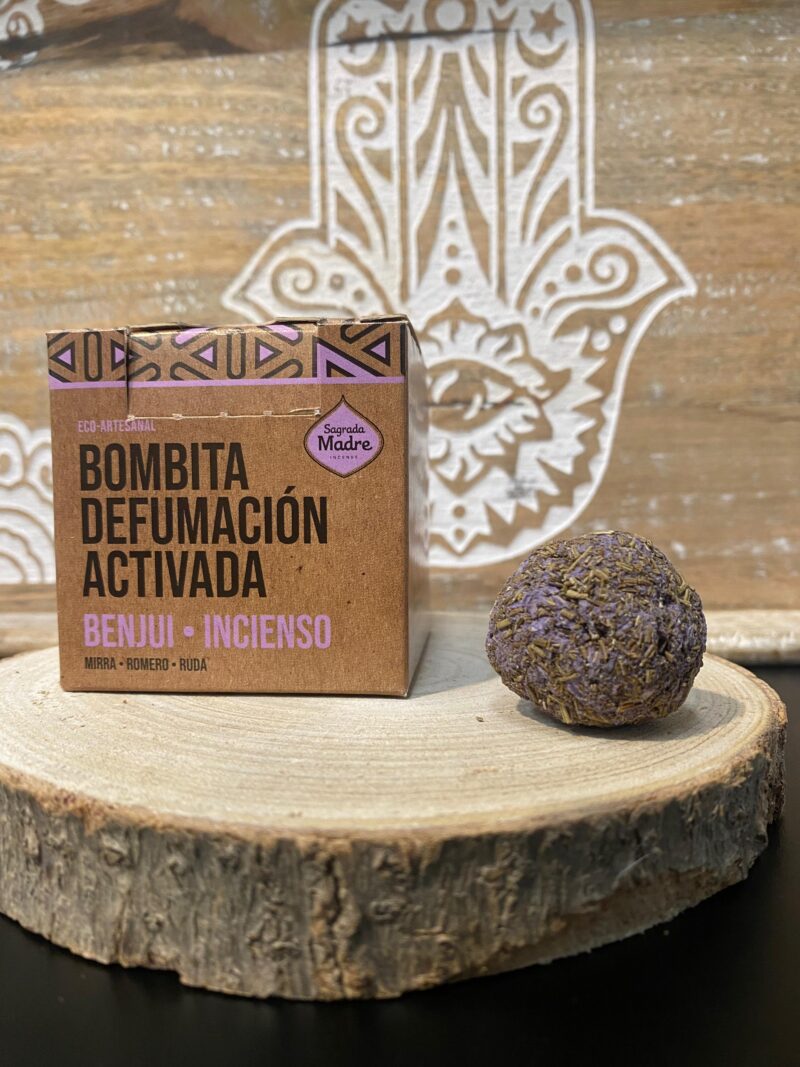 Bombitas Defumación 8 unidades Benjui-Incienso Sagrada Madre