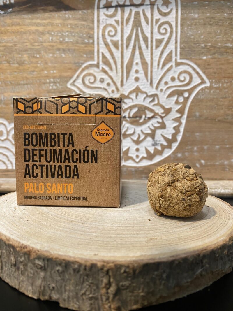 Bombitas Defumación 8 unidades Palo Santo Sagrada Madre