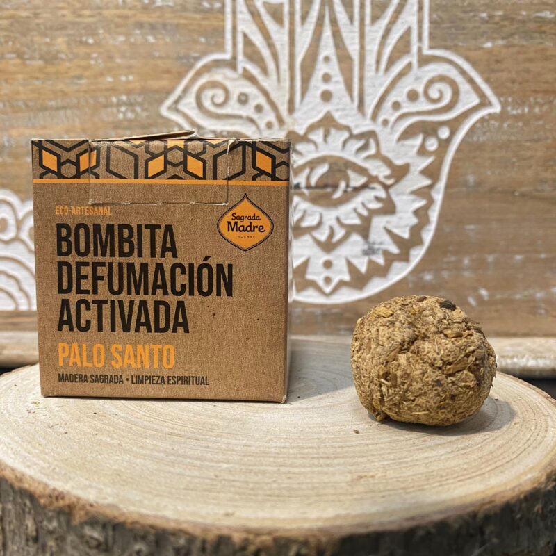 Bombitas Defumación 8 unidades Palo Santo Sagrada Madre