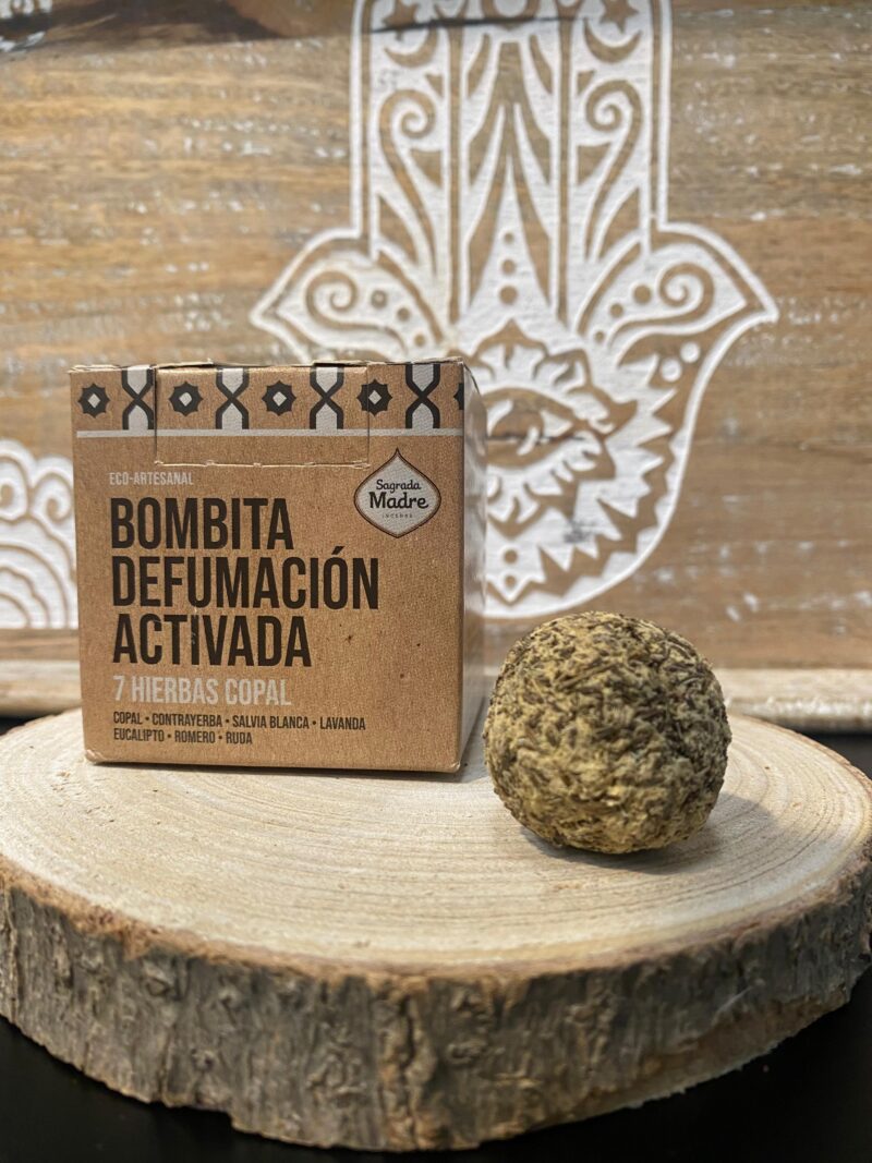 Bombitas Defumación 8 unidades 7 Hierbas Copal Sagrada Madre