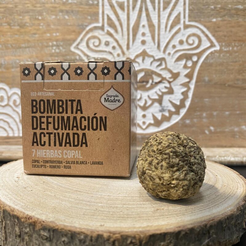 Bombitas Defumación 8 unidades 7 Hierbas Copal Sagrada Madre