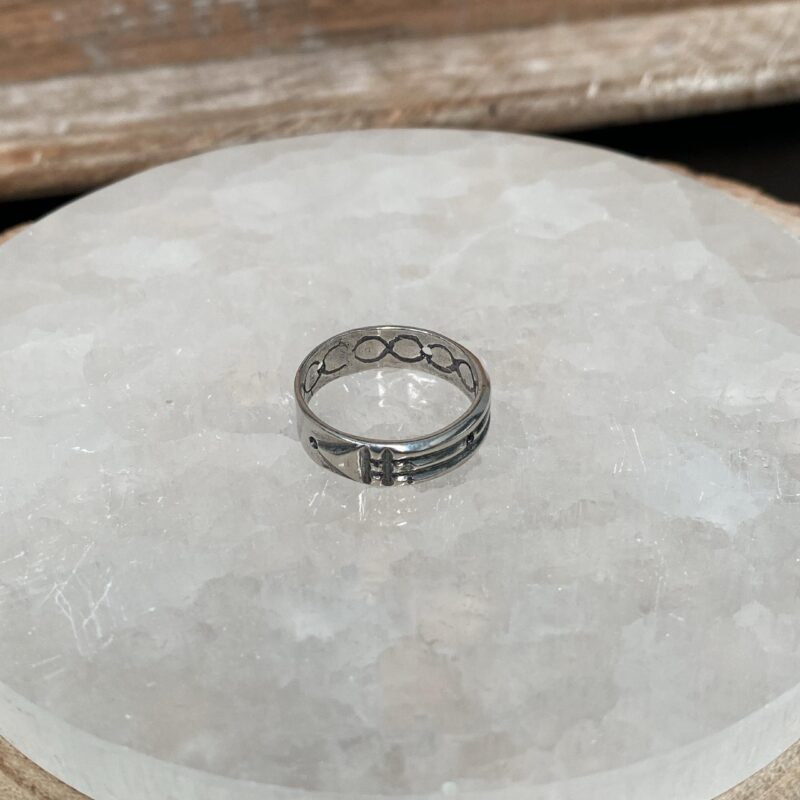 Anillo Atlante Plata (Talla 16)