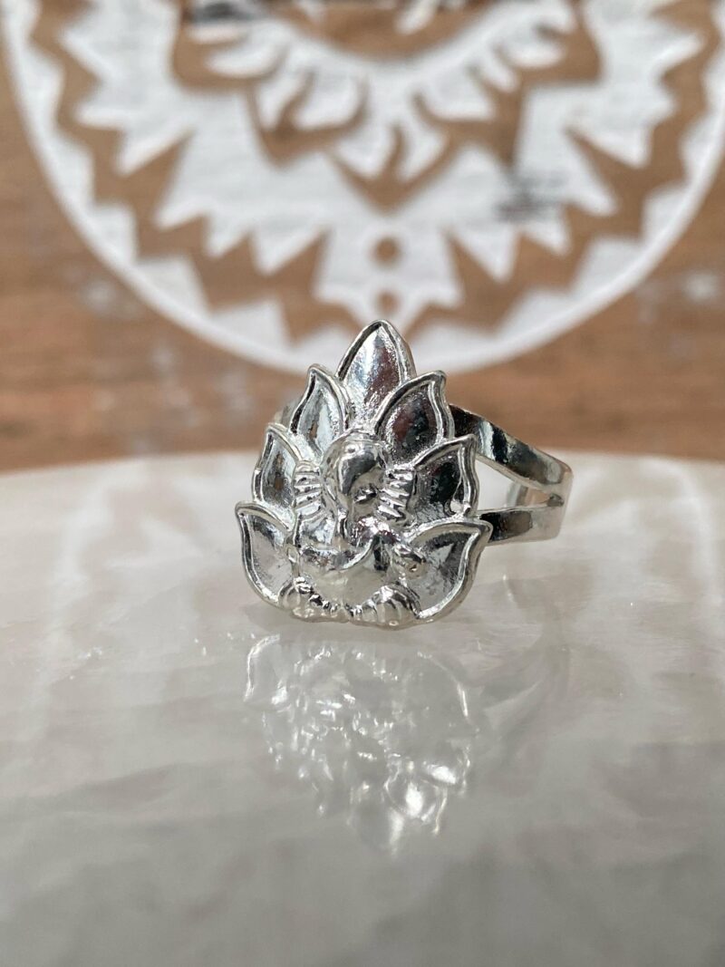 Anillo Ganesha - Plata de Ley