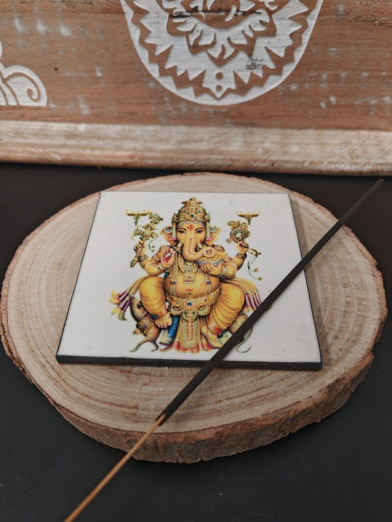 Porta incienso Ganesha Cuadrado (Modelo 1)