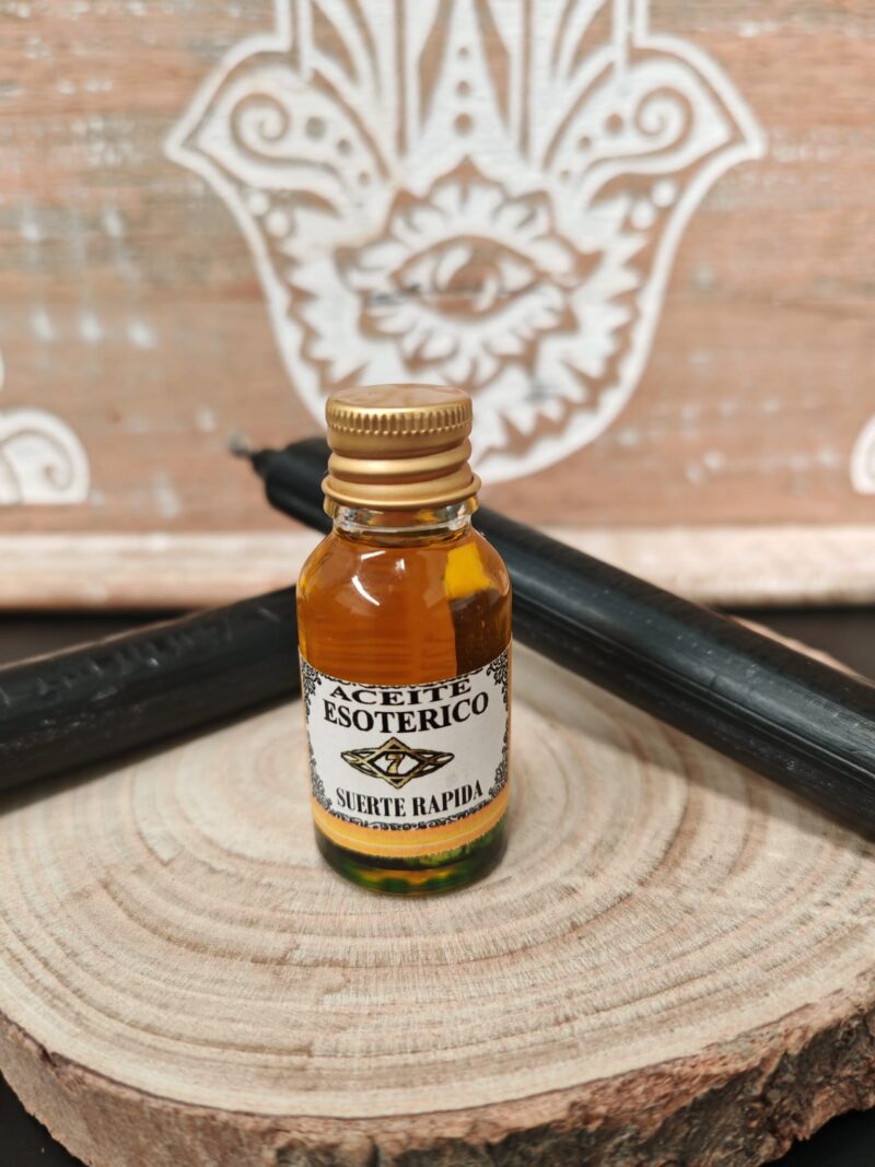 Aceite para Rituales Suerte Rápida