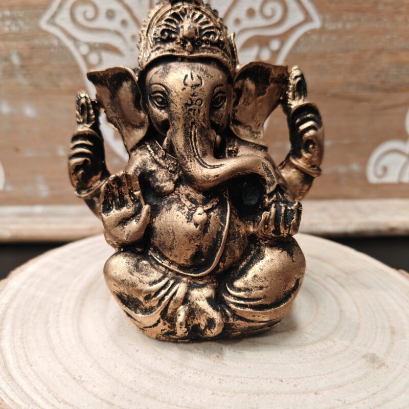 Ganesha Dorada 14cm