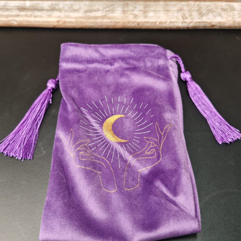 Bolsa Tarot de Terciopelo Morado