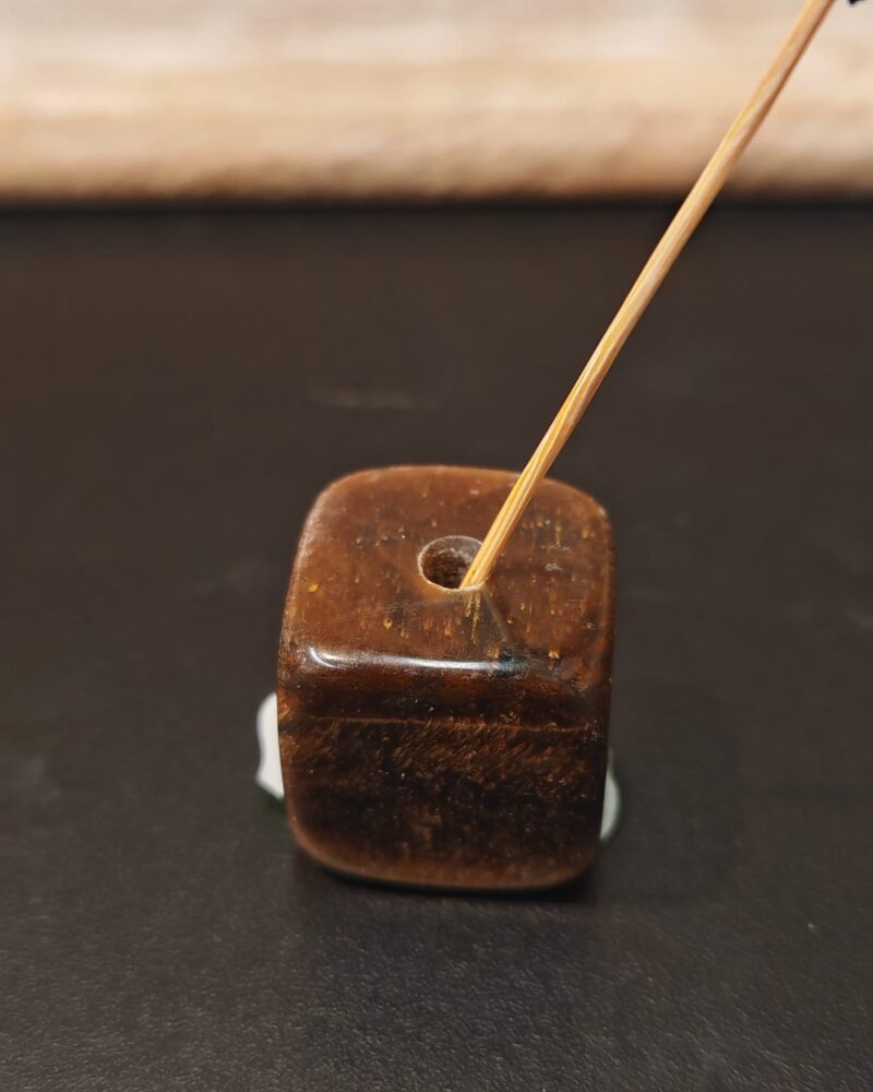 Incensario Mineral Ojo de Tigre