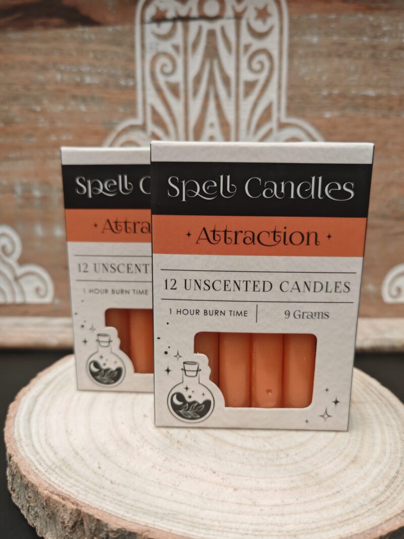 Velas para Rituales (12 uni) Atracción en su Totalidad