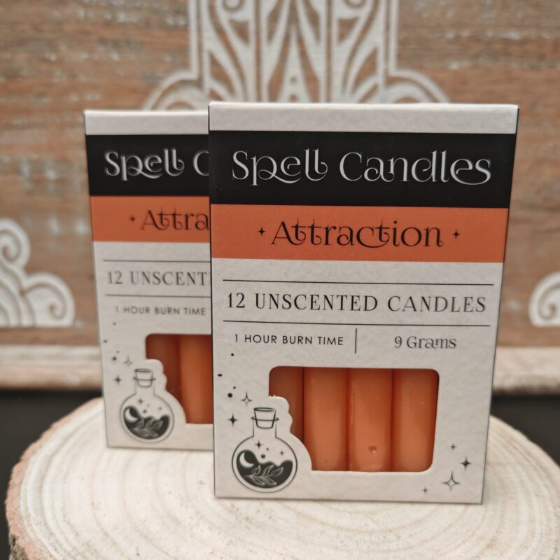 Velas para Rituales (12 uni) Atracción en su Totalidad