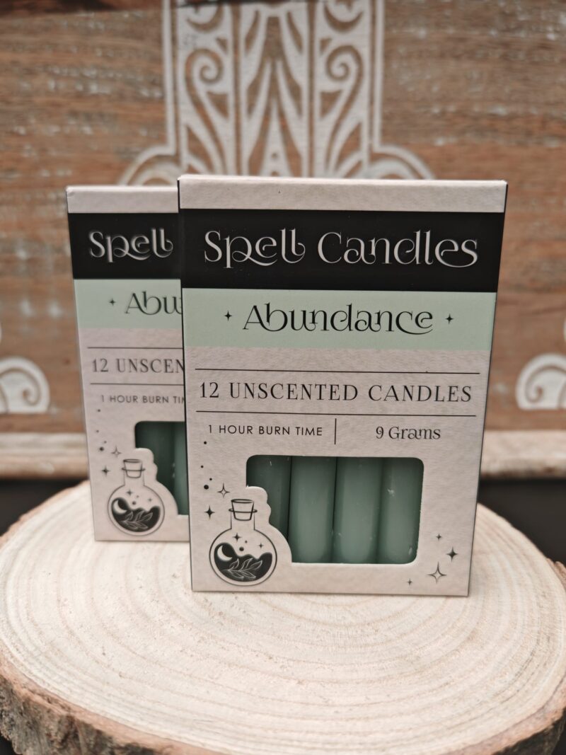 Velas para Rituales (12 uni) Abundancia
