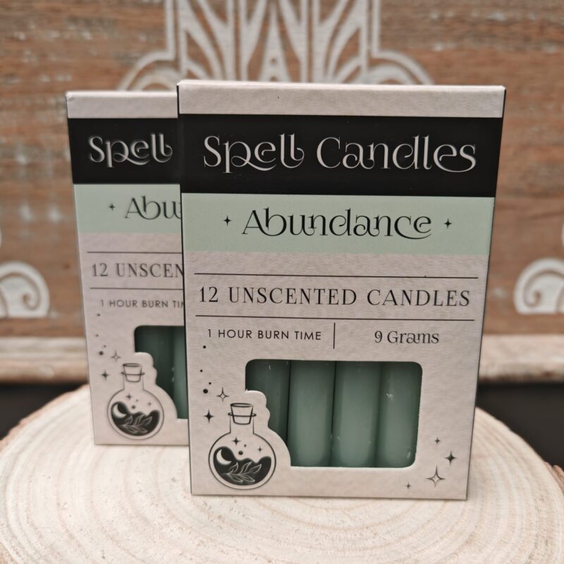 Velas para Rituales (12 uni) Abundancia