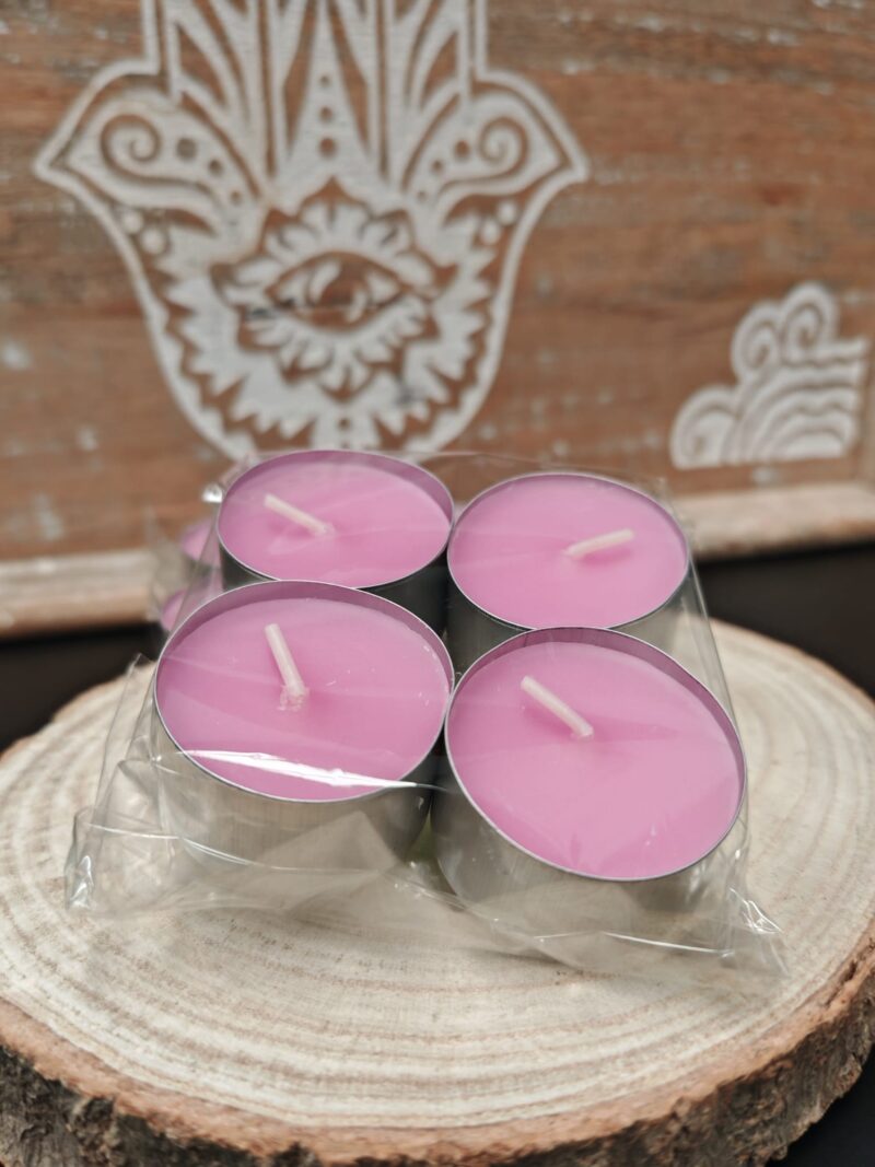 Vela de Té Aroma Lavanda (4 unidades)
