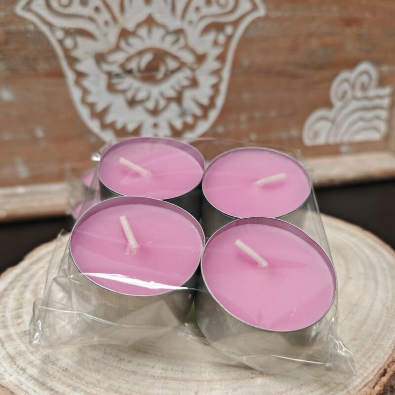 Vela de Té Aroma Lavanda (4 unidades)