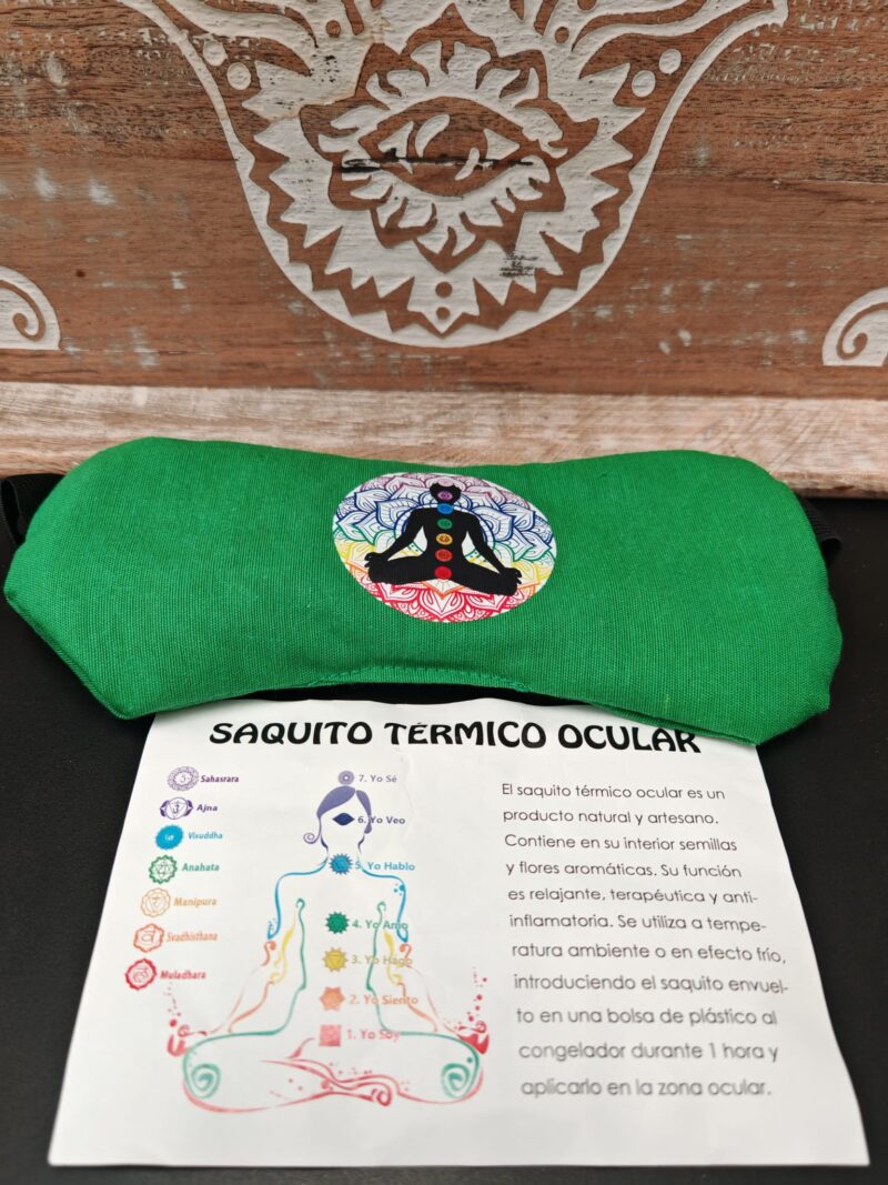Saquito Térmico Ocular Verde